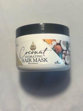 Difeel Coconut Hydrating Hair Mask 8 oz Tubs Amazing Smell New